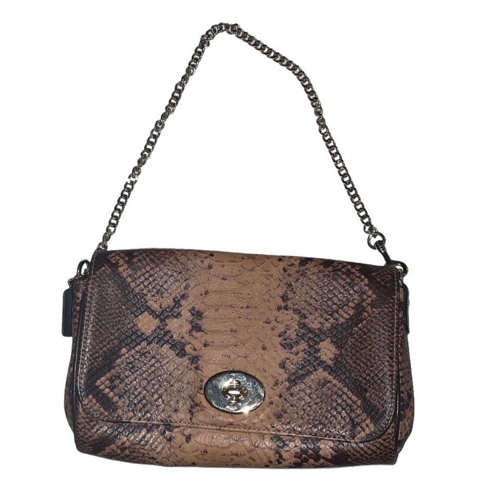 Authentic Coach Snakeskin Mini Ruby Crossbody - image 5